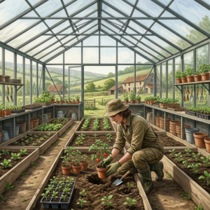 Plantage de semis
